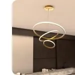 Modern LED Chandelier Gold Finish – Rs. 1995 Modern LED Chandelier Gold Finish – Rs. 1995