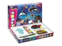 Hobby Arts Stencil Art & Craft Kit with Glitter Colors Rs. 129 Hobby Arts Stencil Art & Craft Kit with Glitter Colors Rs. 129