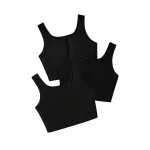 Toochki Women’s Knitted Sleeveless Tank & Crop Tops (3-Pack) Toochki Women’s Knitted Sleeveless Tank & Crop Tops (3-Pack)