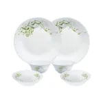 Larah by Borosil Fluted Series Erba Opalware Dinner Set (6 Piece) at ₹396 | Amazon Deal Larah by Borosil Fluted Series Erba Opalware Dinner Set (6 Piece) at ₹396 | Amazon Deal