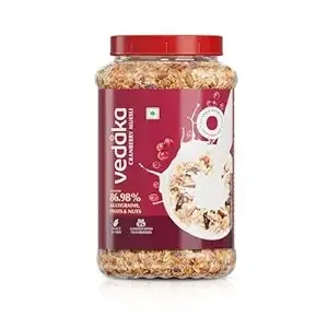 Vedaka Cranberry Muesli 1 kg Jar – Rs. 299 Amazon Vedaka Cranberry Muesli 1 kg Jar – Rs. 299 Amazon