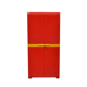 Nilkamal Freedom Big FMM Plastic Cabinet – 3-Year Warranty – Red & Yellow Nilkamal Freedom Big FMM Plastic Cabinet – 3-Year Warranty – Red & Yellow