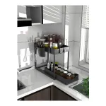 Sasimo Black Plastic Sink Organiser at ₹519 | Myntra Deal Sasimo Black Plastic Sink Organiser at ₹519 | Myntra Deal