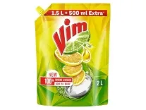 Vim Fresh Lemon Dishwash Liquid Gel 2L Refill – Rs. 305 Vim Fresh Lemon Dishwash Liquid Gel 2L Refill – Rs. 305