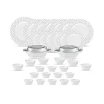 La Opala Diva Velvett 35 Pcs Dinner Set for 6 – Pearl Grey La Opala Diva Velvett 35 Pcs Dinner Set for 6 – Pearl Grey