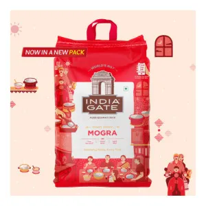 India Gate Mogra Aged Basmati Rice 10kg India Gate Mogra Aged Basmati Rice 10kg