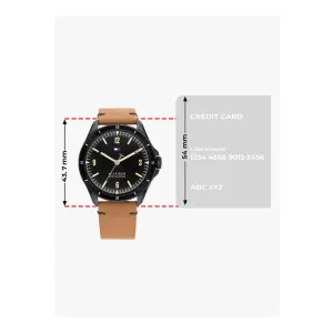 Tommy Hilfiger Black Dial Brown Leather Strap Analog Watch For Men at ₹3106 | Flipkart Deal Tommy Hilfiger Black Dial Brown Leather Strap Analog Watch For Men at ₹3106 | Flipkart Deal