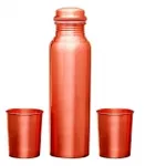 Signoraware Copper Bottle with 2 Glasses (900 ML Bottle + 2 x 275 ML Glass) – Rs. 870 Signoraware Copper Bottle with 2 Glasses (900 ML Bottle + 2 x 275 ML Glass) – Rs. 870