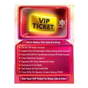 VIP Ticket for Myntra EORS at ₹19 | Myntra Deal VIP Ticket for Myntra EORS at ₹19 | Myntra Deal