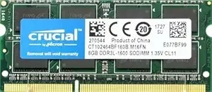Crucial 8GB DDR3 1600MHz SODIMM Memory for Rs.1499 @ Amazon Crucial 8GB DDR3 1600MHz SODIMM Memory for Rs.1499 @ Amazon
