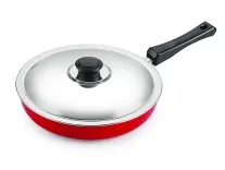 Nirlon Nonstick Aluminium Frying Pan 26CM with Steel Lid – Rs 584 Nirlon Nonstick Aluminium Frying Pan 26CM with Steel Lid – Rs 584