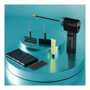 GoMechanic Wireless Tyre Inflator for Car & Bike with Puncture Repair Kit at ₹1499 | Amazon Deal GoMechanic Wireless Tyre Inflator for Car & Bike with Puncture Repair Kit at ₹1499 | Amazon Deal