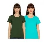 Symbol Women Cotton T-Shirt (Pack of 2) for Rs. 199 – Amazon Symbol Women Cotton T-Shirt (Pack of 2) for Rs. 199 – Amazon