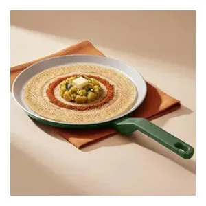 Ember Cookware Arcilla Ceramic Non Stick Tawa 28cm with Spatula at ₹1799 | Amazon Deal Ember Cookware Arcilla Ceramic Non Stick Tawa 28cm with Spatula at ₹1799 | Amazon Deal