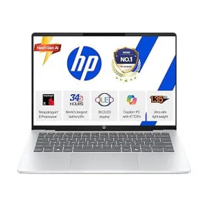 HP OmniBook 5 OLED Snapdragon X AI Laptop at ₹61990 | Amazon Deal HP OmniBook 5 OLED Snapdragon X AI Laptop at ₹61990 | Amazon Deal