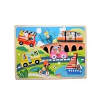 Crackles Wooden Vehicles Knob Puzzle Board with Easy Grip Knobs at ₹121 | Amazon Deal Crackles Wooden Vehicles Knob Puzzle Board with Easy Grip Knobs at ₹121 | Amazon Deal
