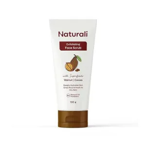 Naturali Exfoliating Face Scrub With Walnut & Cocoa at ₹169 | Amazon Deal Naturali Exfoliating Face Scrub With Walnut & Cocoa at ₹169 | Amazon Deal