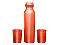 Signoraware Copper Bottle with 2 Glasses (900 ML Bottle + 2 x 275 ML Glass) – Rs. 870 Signoraware Copper Bottle with 2 Glasses (900 ML Bottle + 2 x 275 ML Glass) – Rs. 870