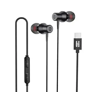 Amazon Basics EP2 Wired Earphones with Mic (Black) – Rs.139 Amazon Basics EP2 Wired Earphones with Mic (Black) – Rs.139