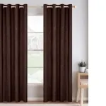 Blackout Emboss Curtains (Brown, 7FT) for Rs. 328 – Amazon Blackout Emboss Curtains (Brown, 7FT) for Rs. 328 – Amazon