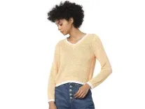 Women’s Acrylic V-Neck Sweater Rs 379 Deal Women’s Acrylic V-Neck Sweater Rs 379 Deal