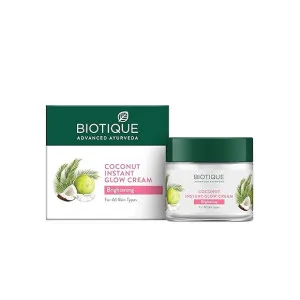 Biotique Coconut Brightening Instant Glow Cream at ₹212 | Amazon Deal Biotique Coconut Brightening Instant Glow Cream at ₹212 | Amazon Deal