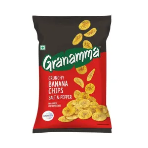 Granamma Banana Chips Salt & Pepper at ₹14 | Zepto Deal Granamma Banana Chips Salt & Pepper at ₹14 | Zepto Deal
