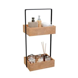 Lifelong Multipurpose 2-Tier Bamboo Organiser for Makeup, Perfume & Toiletries at ₹533 | Amazon Deal Lifelong Multipurpose 2-Tier Bamboo Organiser for Makeup, Perfume & Toiletries at ₹533 | Amazon Deal