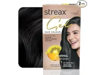 Streax Gel Hair Color Natural Black – Rs. 160 Streax Gel Hair Color Natural Black – Rs. 160