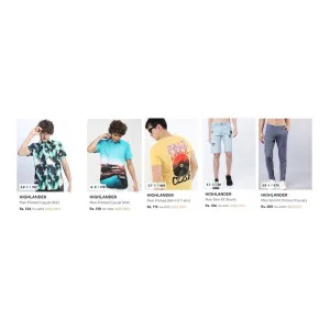 Highlander Men Clothing at ₹124 | Myntra Deal Highlander Men Clothing at ₹124 | Myntra Deal