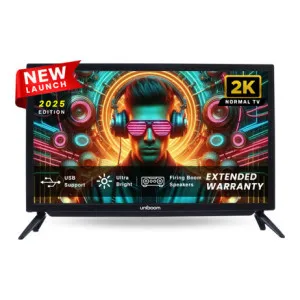 Uniboom ULTIMA 24 inch HD Ready LED TV with Soundbar at ₹4989 | Flipkart Deal Uniboom ULTIMA 24 inch HD Ready LED TV with Soundbar at ₹4989 | Flipkart Deal