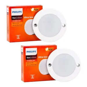 Philips 3W Cool White Ceiling Lamp (Pack of 2) Philips 3W Cool White Ceiling Lamp (Pack of 2)