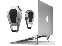 Mini Laptop Stand 2-Pack (Silver) for Rs 197 – Amazon Mini Laptop Stand 2-Pack (Silver) for Rs 197 – Amazon