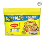 Maggi 2-Minute Masala Noodles – Pack of 12 Maggi 2-Minute Masala Noodles – Pack of 12