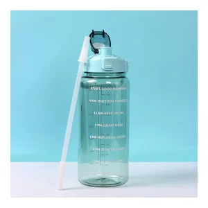 Darkpyro 2L Motivational Water Bottle with Time Marker Darkpyro 2L Motivational Water Bottle with Time Marker