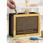 Storio Wooden Piggy Bank with Counter – Rs. 99 Storio Wooden Piggy Bank with Counter – Rs. 99