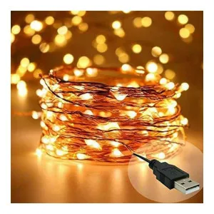 Lexton 5 Meter Copper String Light with USB at ₹90 | Amazon Deal Lexton 5 Meter Copper String Light with USB at ₹90 | Amazon Deal