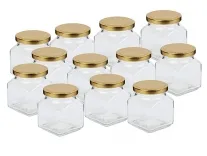 Crystal Clear Glass Jars 100 Gm (Pack of 12) – Rs.473 @ Amazon Crystal Clear Glass Jars 100 Gm (Pack of 12) – Rs.473 @ Amazon