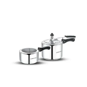 Bajaj New Shakti Pressure Cooker Combo 2L and 3L – Lowest Price Bajaj New Shakti Pressure Cooker Combo 2L and 3L – Lowest Price
