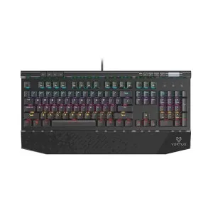 Vertux Ergonomic Gaming Keyboard with Wrist Rest, RGB Backlit Mechanical at ₹1397 | Amazon Deal Vertux Ergonomic Gaming Keyboard with Wrist Rest, RGB Backlit Mechanical at ₹1397 | Amazon Deal