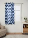 Solimo Premium Polyester Cotton Curtains 5 FT Floral Print (Set of 2, Blue) – Rs. 158 Solimo Premium Polyester Cotton Curtains 5 FT Floral Print (Set of 2, Blue) – Rs. 158