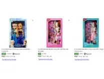 K A Enterprises Dolls: Up to 67% Off from Rs. 163 at Flipkart K A Enterprises Dolls: Up to 67% Off from Rs. 163 at Flipkart