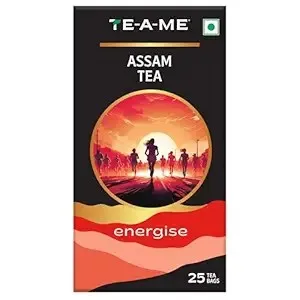 TE-A-ME Energise Assam Tea 25 Teabags – Rs 50 Amazon TE-A-ME Energise Assam Tea 25 Teabags – Rs 50 Amazon