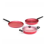 Butterfly Coral Cookware Set – Tawa, Fry Pan, Kadai – Lowest Price Butterfly Coral Cookware Set – Tawa, Fry Pan, Kadai – Lowest Price