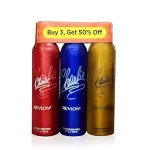 Revlon Charlie Deodorant Spray Combo of 3 for Rs 417 Revlon Charlie Deodorant Spray Combo of 3 for Rs 417