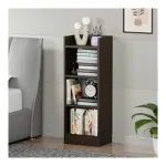 Lukzer 3 Layer Engineered Wood Wenge Multipurpose Rack Bookshelf at ₹998 | Amazon Deal Lukzer 3 Layer Engineered Wood Wenge Multipurpose Rack Bookshelf at ₹998 | Amazon Deal