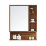 MAMTA Engineered Wood Wall Mount Dressing Table Mirror with Storage at ₹2834 | Amazon Deal MAMTA Engineered Wood Wall Mount Dressing Table Mirror with Storage at ₹2834 | Amazon Deal