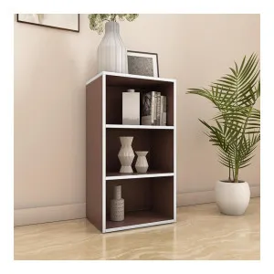 Nilkamal Halo 3 Tier Wood Bookshelf Legno Oak – 1 Year Warranty Nilkamal Halo 3 Tier Wood Bookshelf Legno Oak – 1 Year Warranty