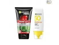 Garnier Men Acno Fight Face Wash + Sunscreen 30ml Set Rs. 280 – Amazon Garnier Men Acno Fight Face Wash + Sunscreen 30ml Set Rs. 280 – Amazon