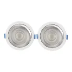 Philips 12 Watt Chrome Reflector LED Ceiling COB Round Spot Light with Focused Beam, Cut Out: 102mm, Cool Day Light at ₹511 | Amazon Deal Philips 12 Watt Chrome Reflector LED Ceiling COB Round Spot Light with Focused Beam, Cut Out: 102mm, Cool Day Light at ₹511 | Amazon Deal